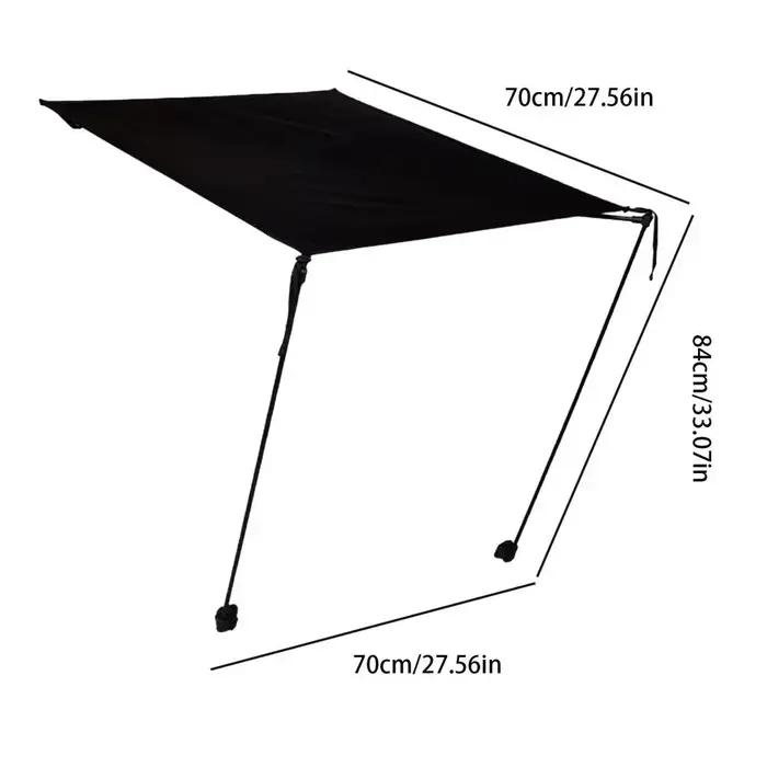 Chaise de Camping auvent