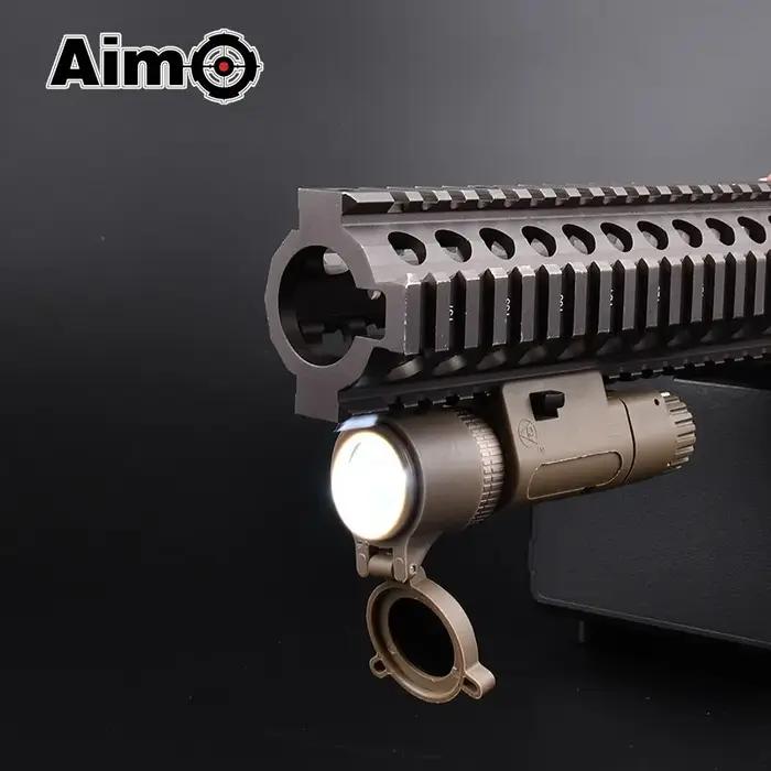 Lampe de poche tactique M3X IR pour chasse et airsoft avec lumière LED Zennit