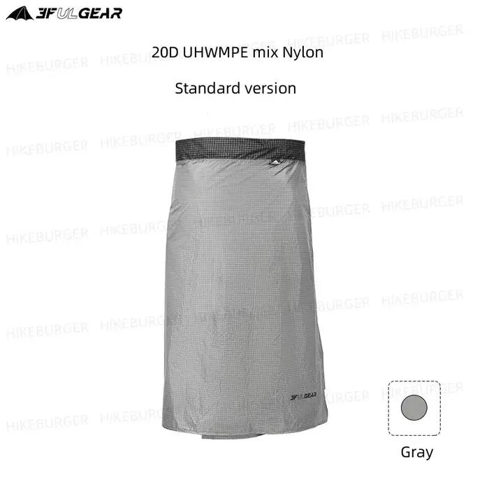 3F UL GEAR Kilt de pluie extérieur ultraléger UHWMPE Camping jupe