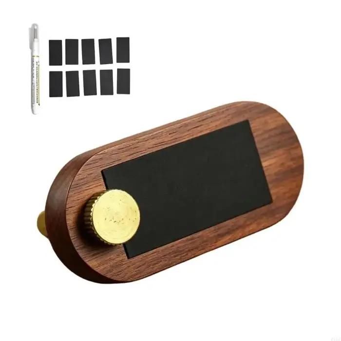 KXRE – support comptoir d'affichage des prix, présentoir détail en bois, supports panneaux prix, support pour