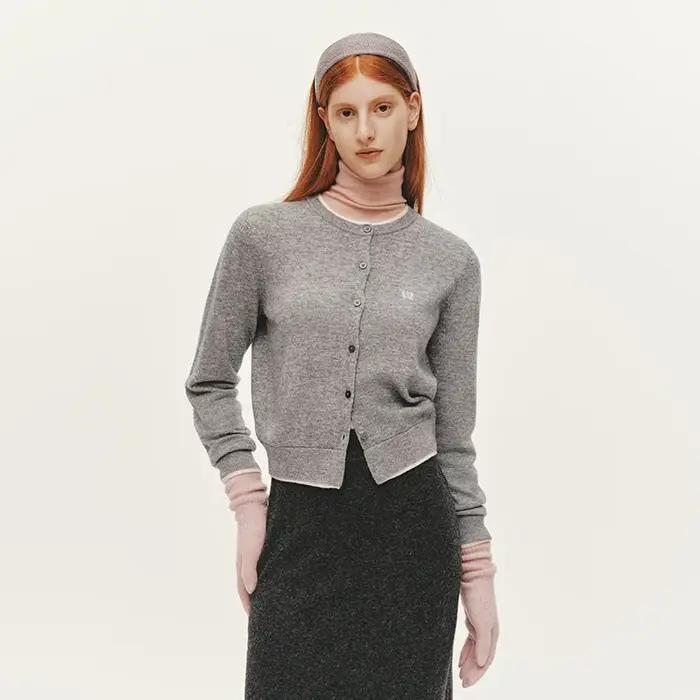 Semir tricoté pull coupe ajustée brodé