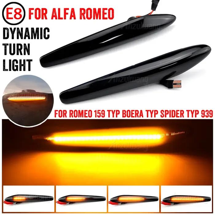Clignotant dynamique Led pour Alfa Romeo 159 Sportwagon Brera Spider 939