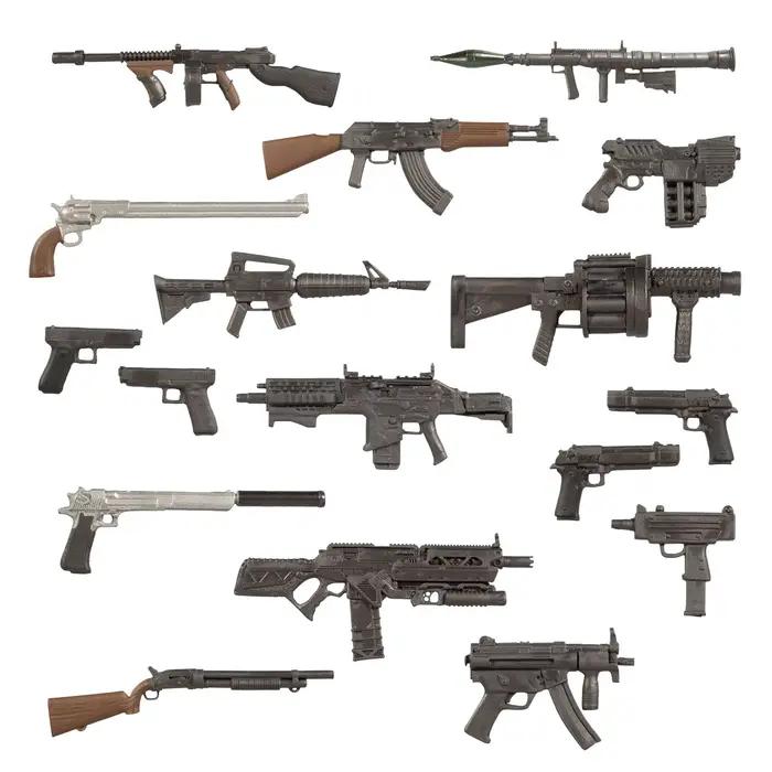 Accessoires d'armes pour figurines d'action 7 pouces personnalisables pour collectionner et raconter des histoires pour adultes et enfants