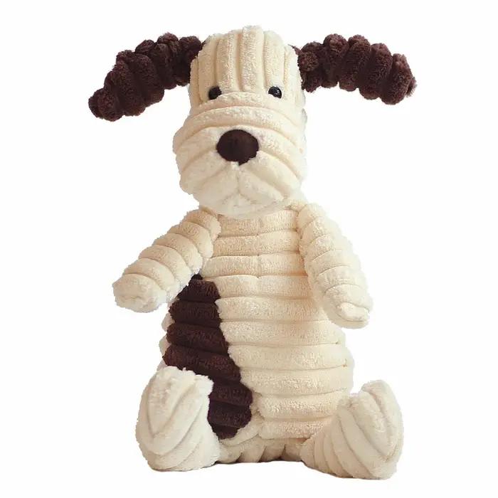 Jouets à mâcher en velours côtelé pour petits et moyens chiens