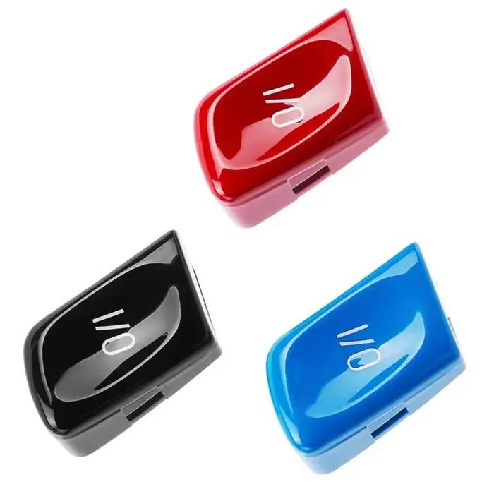 Couvercle de bouton de commande de volant de voiture ABS, couvercle de bouton d'e/s adapté à la BMW