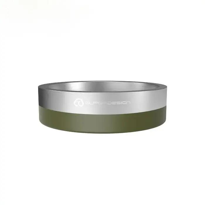 Bol pour chien pour nourriture et eau Bol d'alimentation pour animaux de compagnie en acier inoxydable Durable