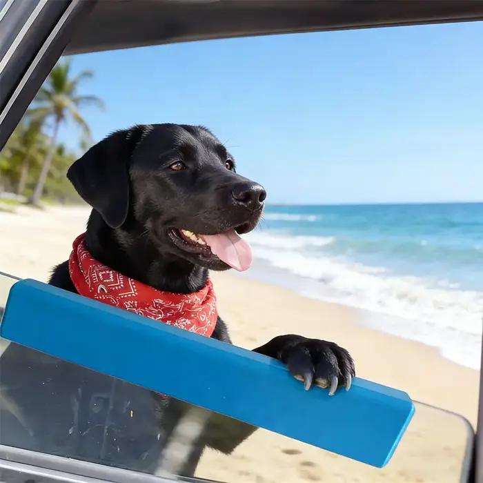 Protecteur de siège de voiture pour chien et repose-menton Protection de porte en mousse pour apaiser les animaux