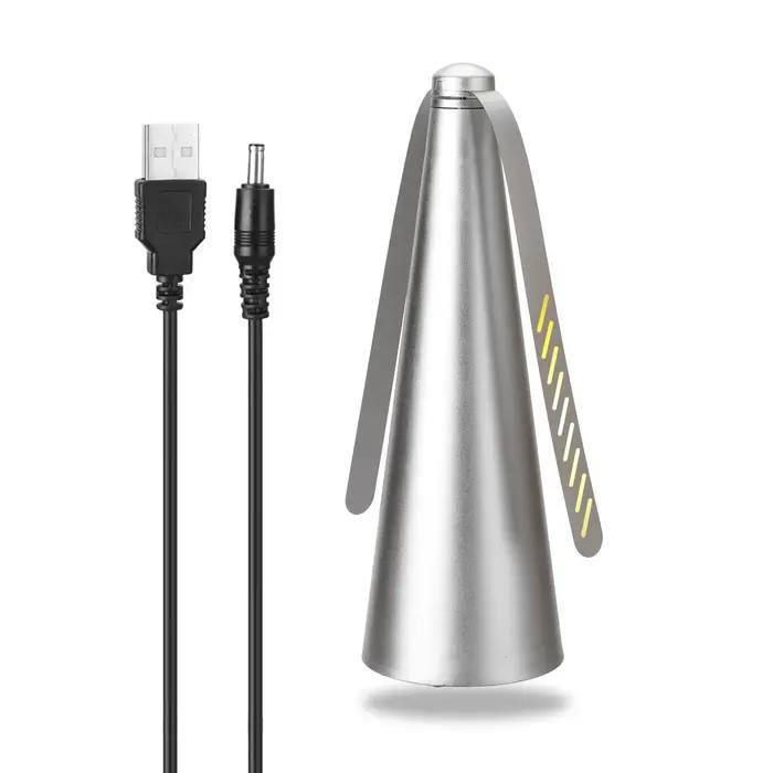 Ventilateurs anti-mouches pour tables, ventilateur répulsif à pales souples, alimenté par USB ou pil