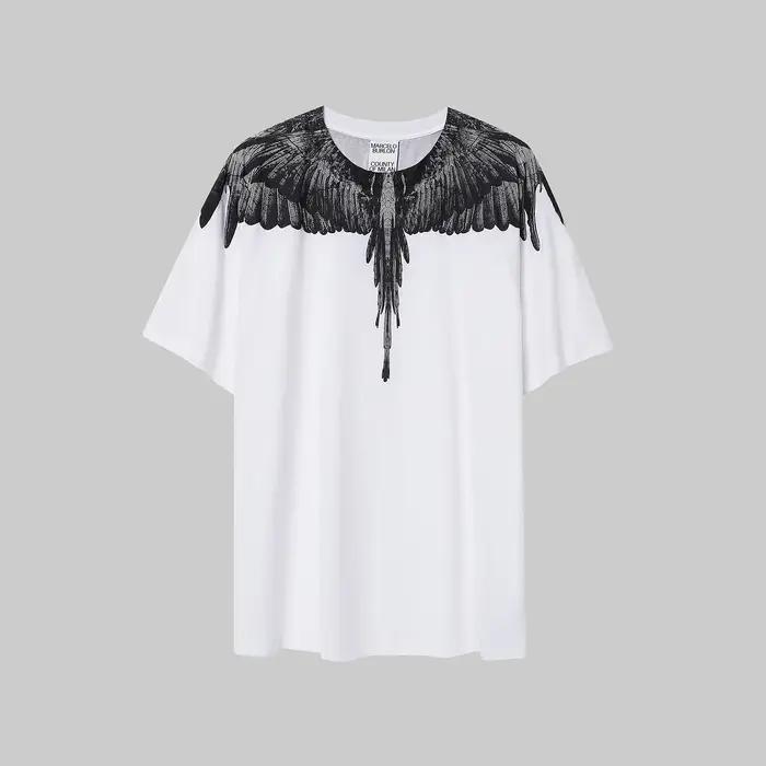 MARCELO BURLON MB extérieur ailes imprimer T-Shirts de haute qualité hommes femmes séchage rapide T-