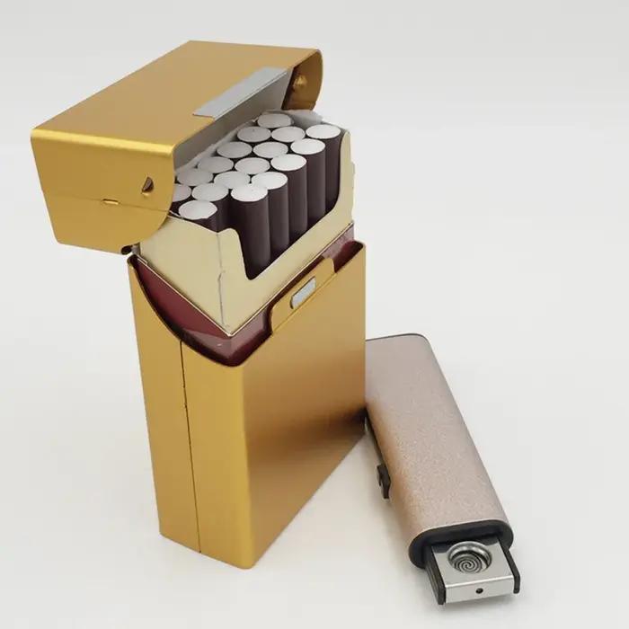 Étui à cigarettes en métal pour cigarettes King Size de 85 mm