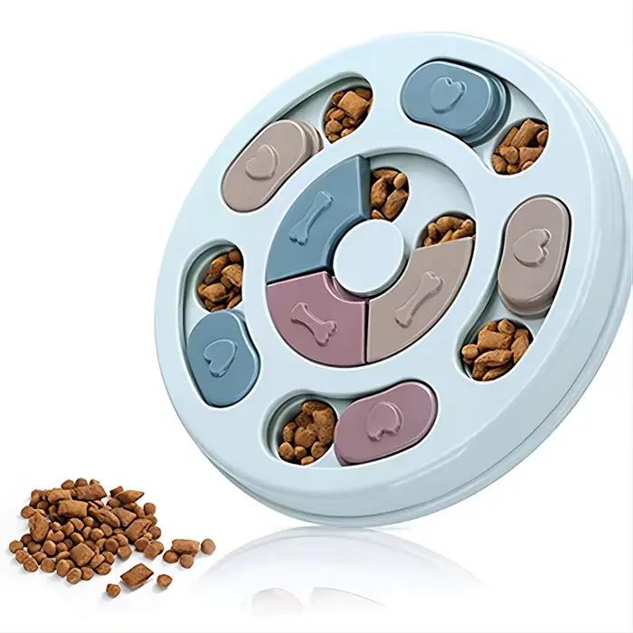 Jouet éducatif distributeur lent nourriture pour chiens intelligence chiots défis résolution de problèmes adaptabilité universelle chiens occaions spéciales
