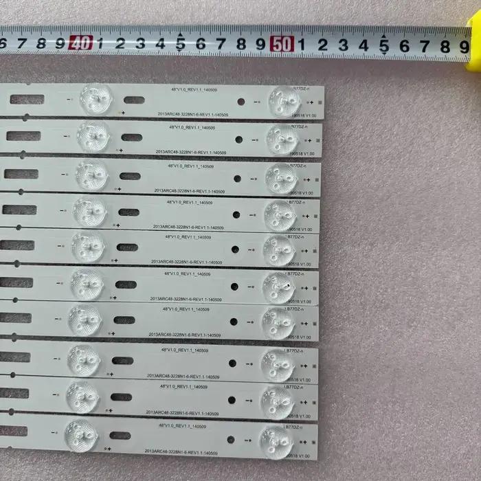 Bande LED pour Grundig 48 VLE 6520 BL 48 VLE 5520 BG 48 VLE 5421 BG 48 VLE 4421 BF 48VLE565BG 48VLE4520BF 48VLE555 48VLE685