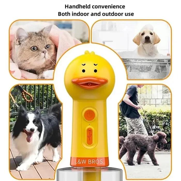 Distributeur électrique de shampoing pour chien