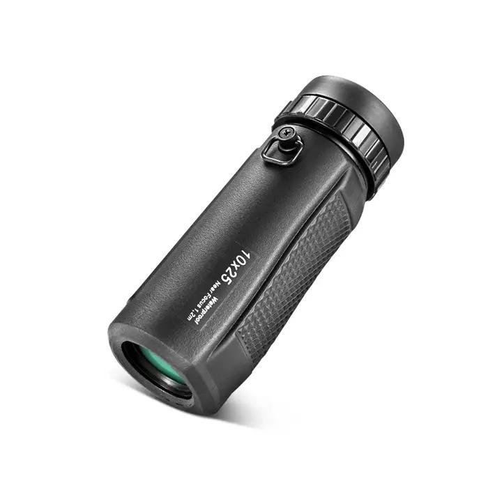 Monoculaire compact 8x25/10x25 HD étanche IPX7 - Parfait pour randonnée