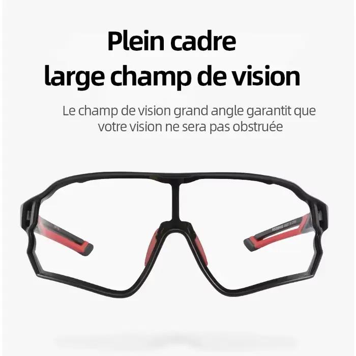 ROCKBROS lunettes de cyclisme photochromiques vtt