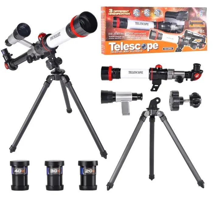 Télescope Astronomique Professionnel Monoculaire Portable HD Observation Lune Planètes Cadeau Enfants Initiation