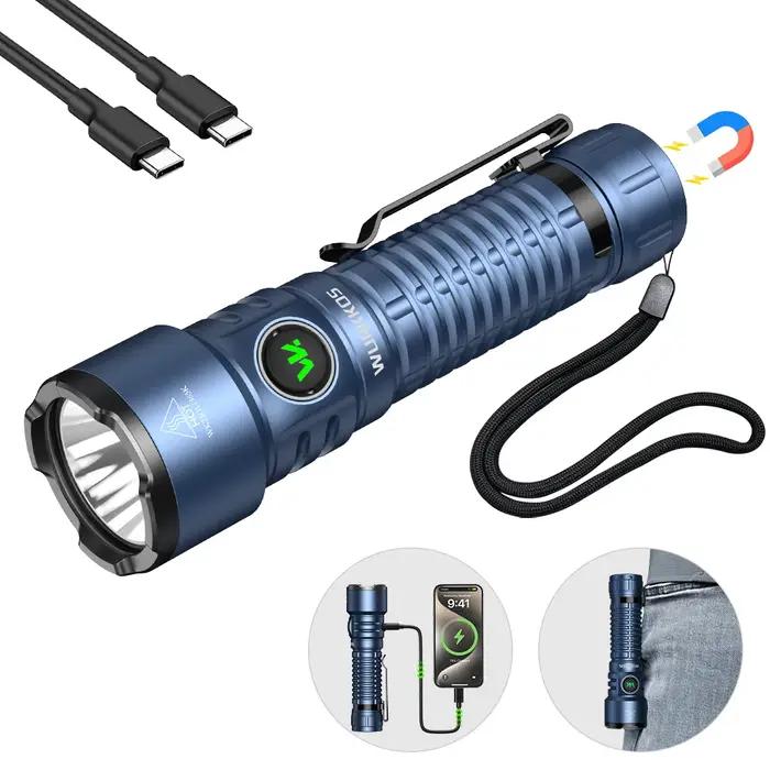 Lampe torche EDC Wurkkos TS28 3200 lm rechargeable avec batterie 21700