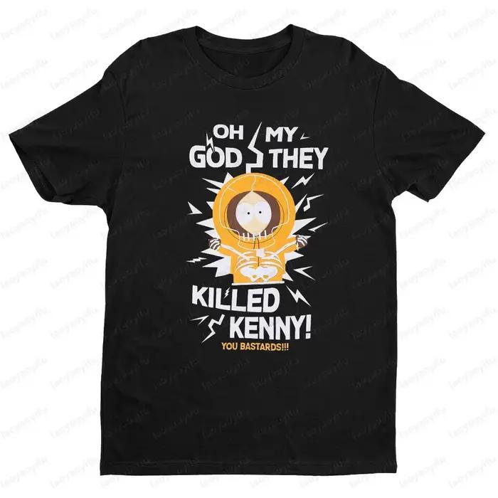 T-shirt South Park Hommes Décontracté en Coton de Haute Qualité pour Occasions Spéciales et Journées Entre Amis