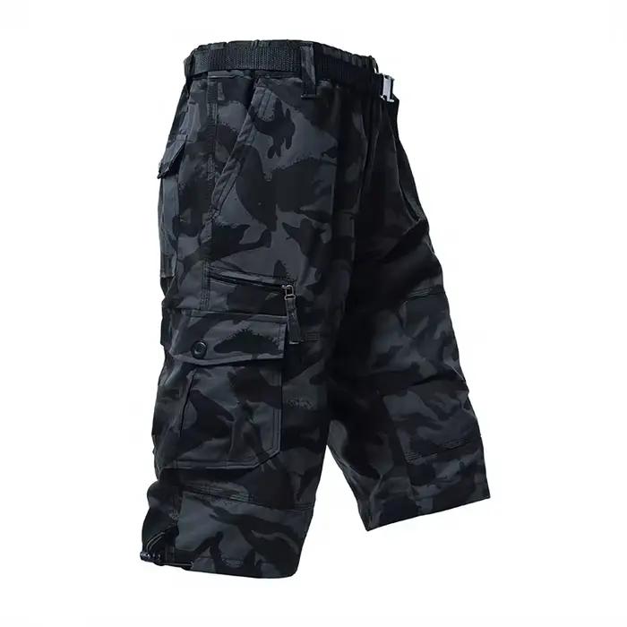 Shorts cargo décontractés pour hommes Amazon Summer, style européen et américain, multi-poches, coup