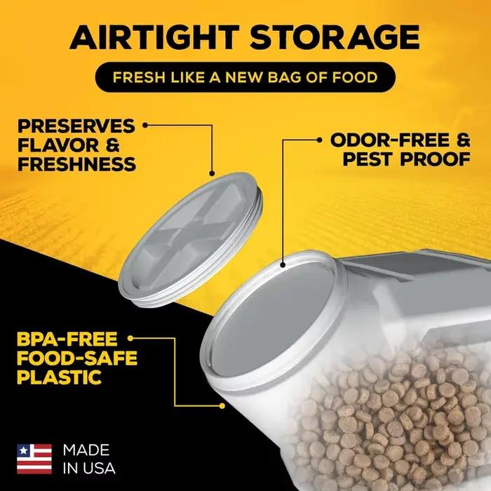 Vittles Vault Conteneurs de conservation des aliments pour animaux de compagnie – Récipient de conse