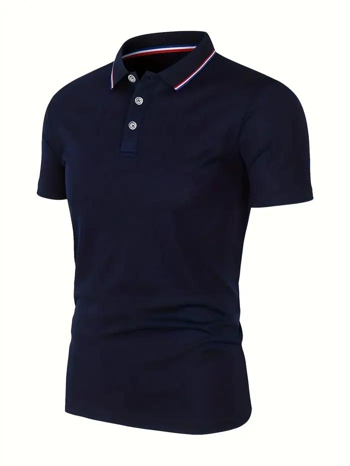 Polo d'été décontracté et respirant pour hommes