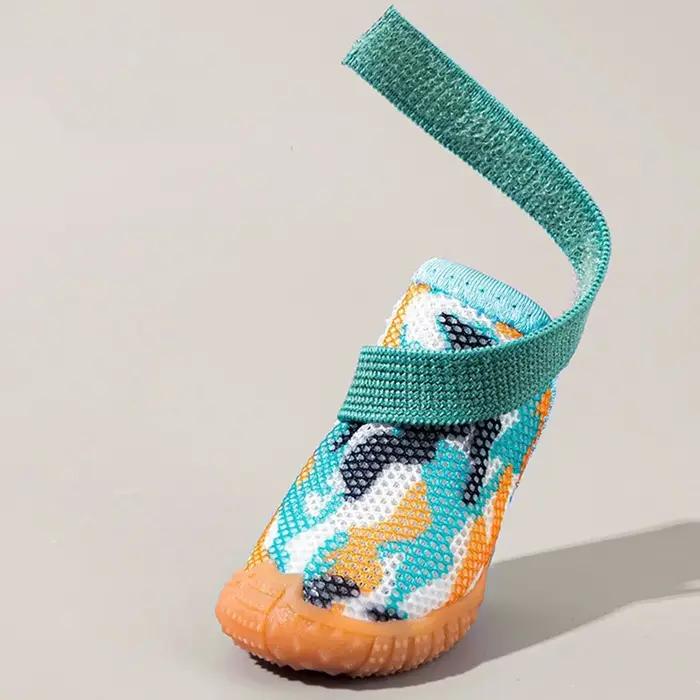 Chaussures en maille respirante pour chiots