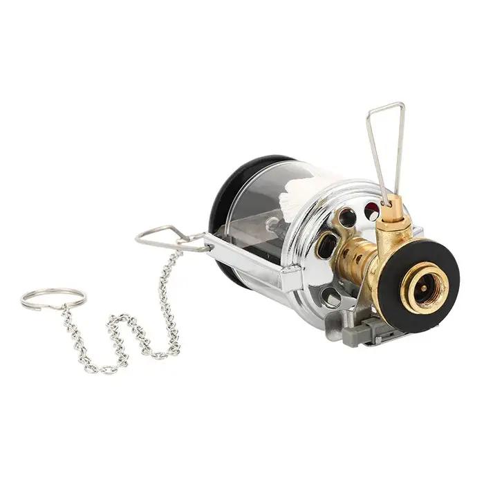 Camping Lampe À Gaz En Plein Air Mini Lanterne Tente Lampe Torche Suspendus Lampe En Verre Mini Camping Portable Gaz Lumière Camping Équipement