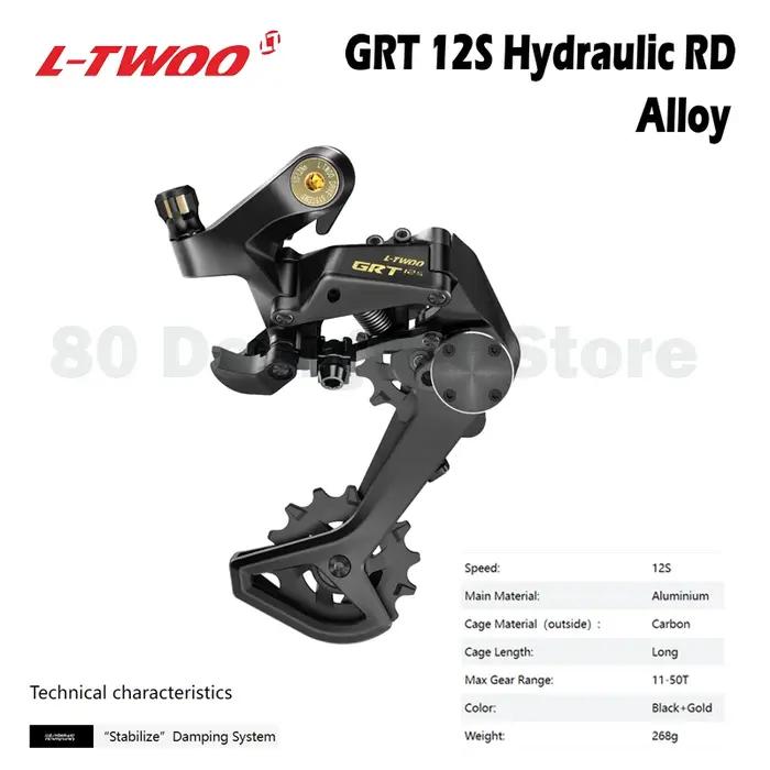 Dérailleur arrière en fibre de carbone 12 vitesses pour vélo de gravier LTWOO Hydraulic occasions spéciales