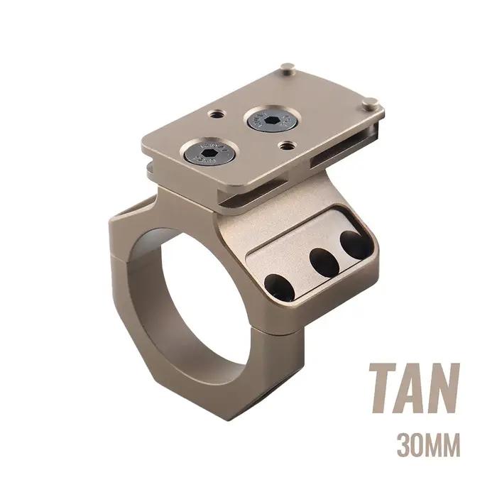 Support de base pour point rouge en métal, 30 mm, pour lunette de visée, plaque en aluminium 6063 pour point rouge