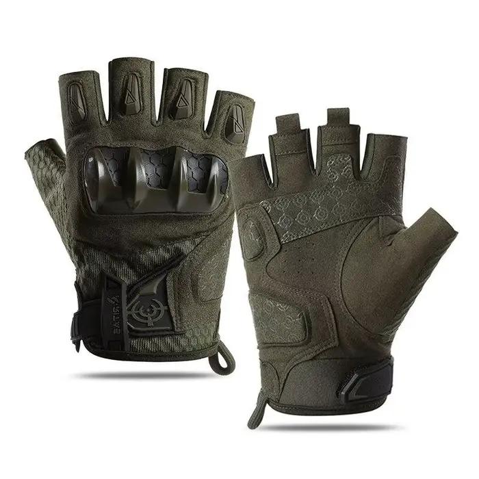 Gants tactiques outdoor hommes coque souple anti-dérapants pour escalade équitation entraînement - Résistants