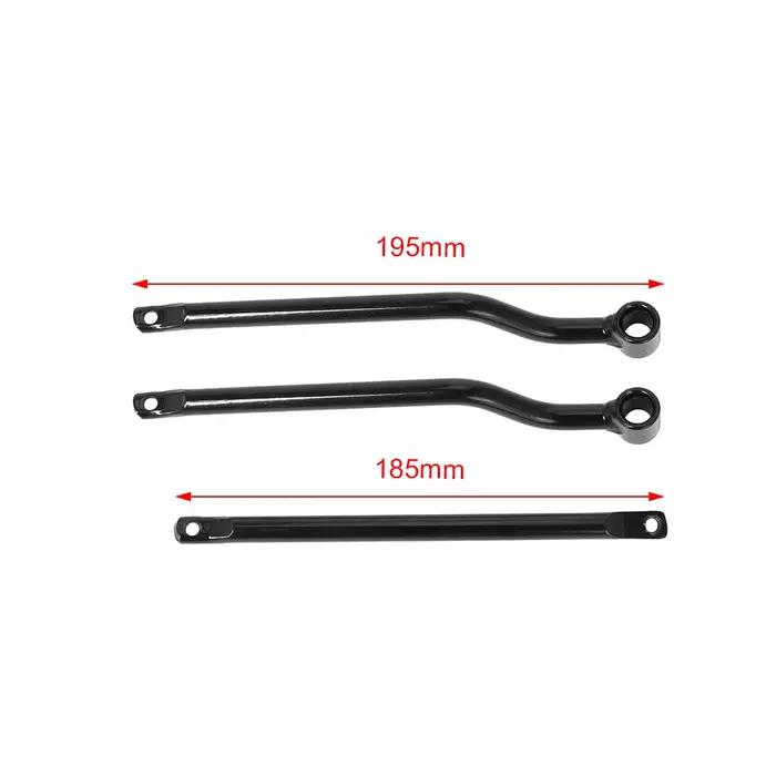 Sac de selle universel noir pour moto Kawasaki, Honda, Yamaha, Suzuki, Harley, barres de Support, Su