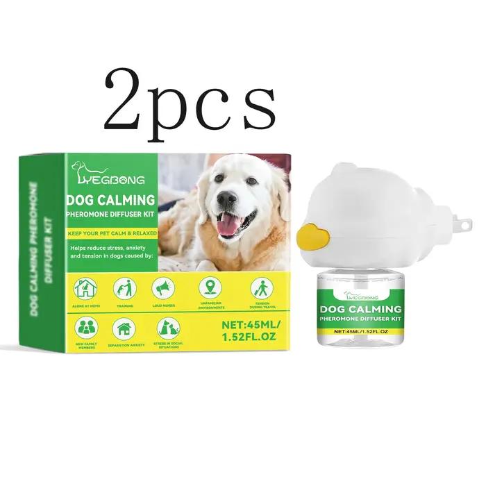 Kit de diffusion apaisante pour chien pour soulager l'anxiete et le stress des chiens dans de nouveaux environnements maison occasions speciales