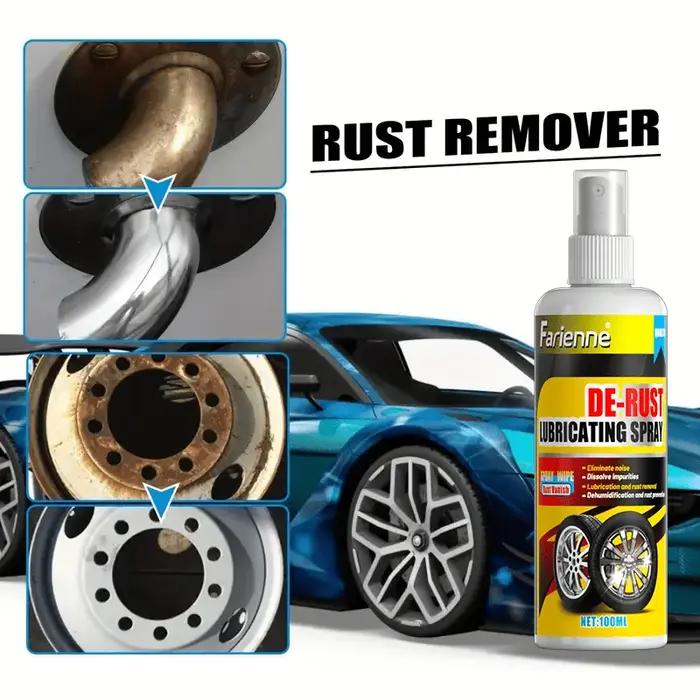 Spray revitalisant universel antirouille pour roues de voiture et Surfaces métalliques, forte décontamination, lisse et fiable