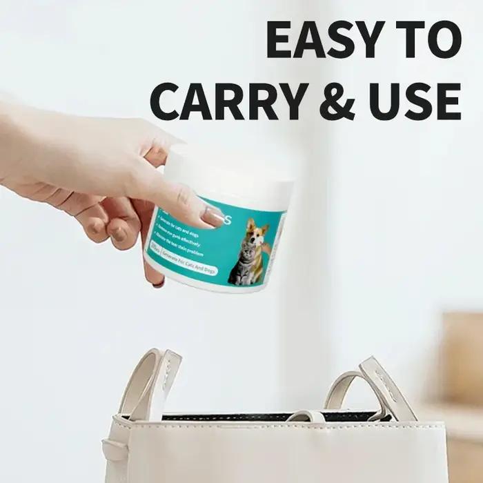 Produits de nettoyage pour animaux de compagnie