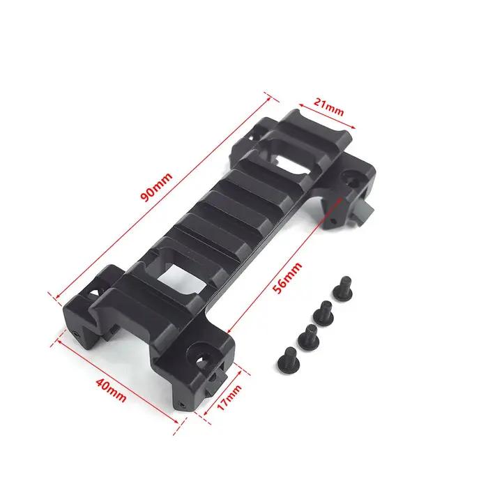 Support de montage tactique MP5, Base de montage de portée sur Rail en aluminium de 20mm avec concep