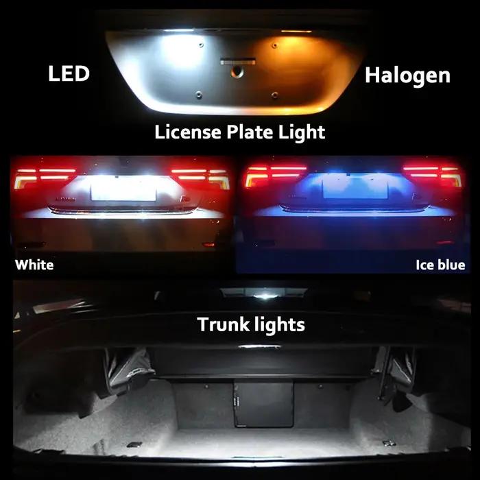 MDNG – Kit d'éclairage intérieur LED Canbus pour voiture, pour Mercedes Benz MB M ML classe W163 W16