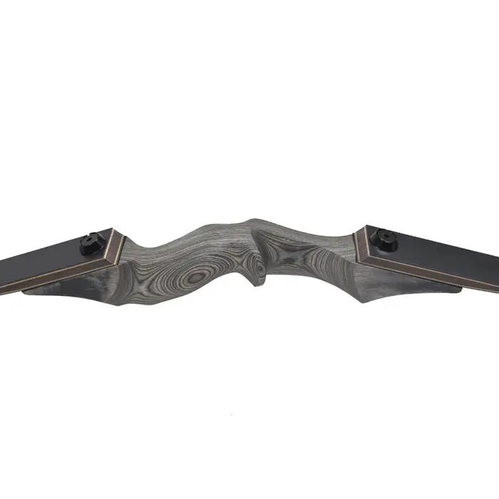 Arc de chasse Hunter Riser main droite bois dense design classique pour chasseurs expérimentés et débutants ocasions de chasse et compétition
