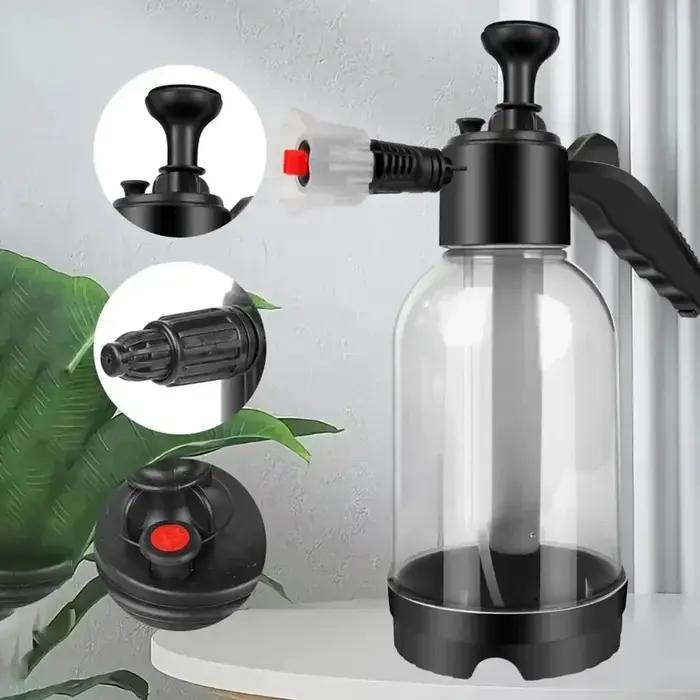 Pulvérisateur de mousse 2L pour lavage de voiture, arrosoir à mousse manuel, pulvérisateur à pressio