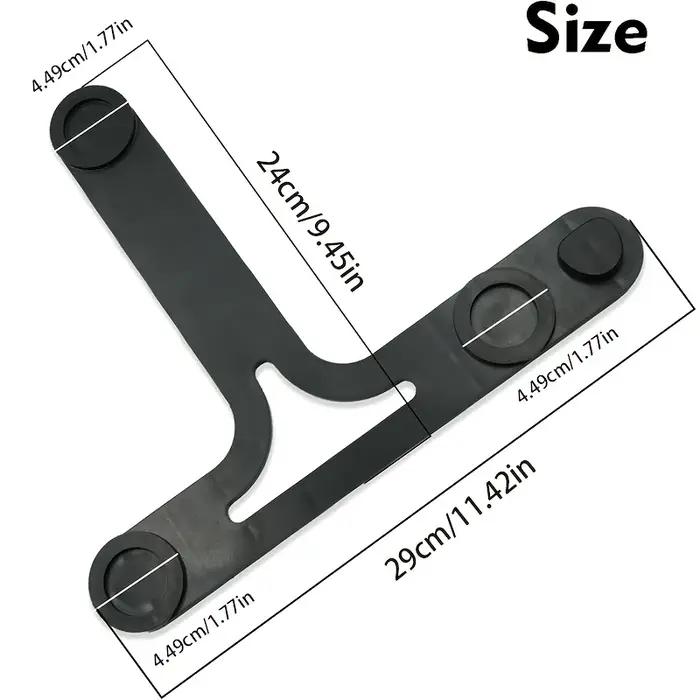 Planche coulissante avec planeurs, support sécurisé, protège la fonction d'échelle, accessoires TM7,
