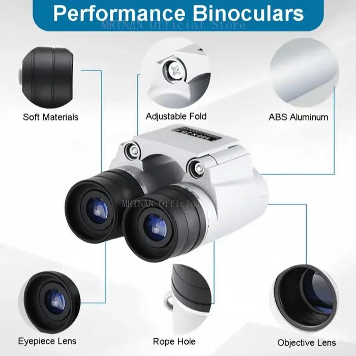 Jumelles professionnelles 50000m automatiques HD basse lumière - Pour chasse portable extérieur haute magnification