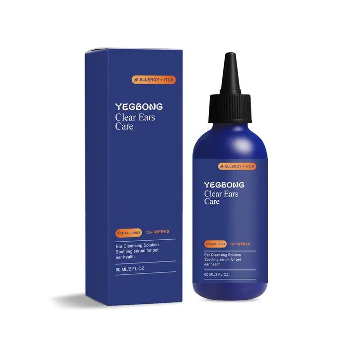 Nettoyant liquide pour oreilles de chien