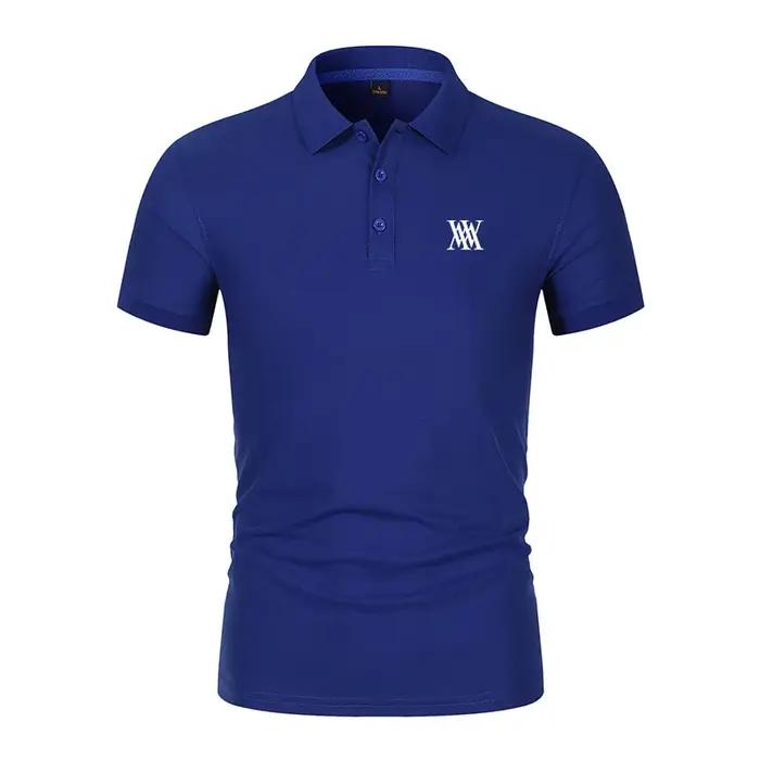 Polo homme à col rabattu anti-gonflement, mode décontractée et professionnelle, polo slim fit, nouve
