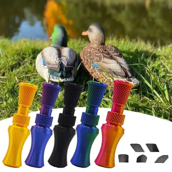 Sifflet appel canard mallard 3D imprimé - 5 sons réalistes pour chasse au canard et faisan