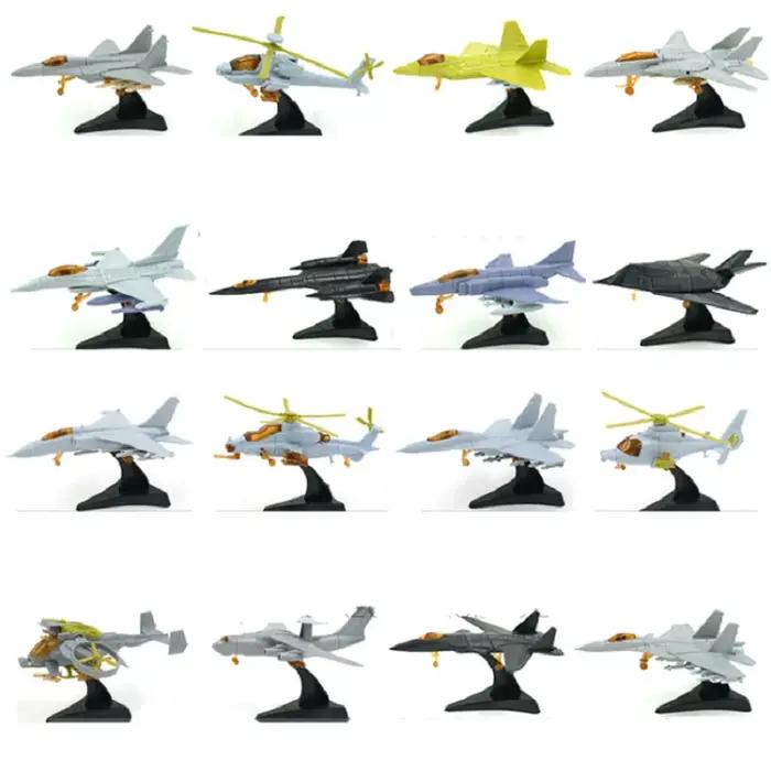 Modèle de hélicoptère et avion 4D à l'échelle 1:165