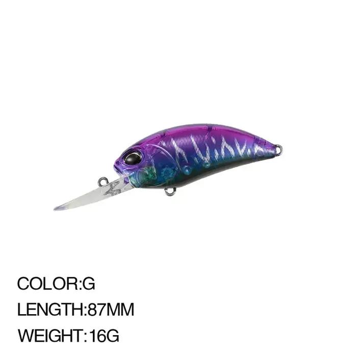 Haute qualité Wobbler leurre de pêche conception japonaise bruit manivelle 6g 42mm flottant