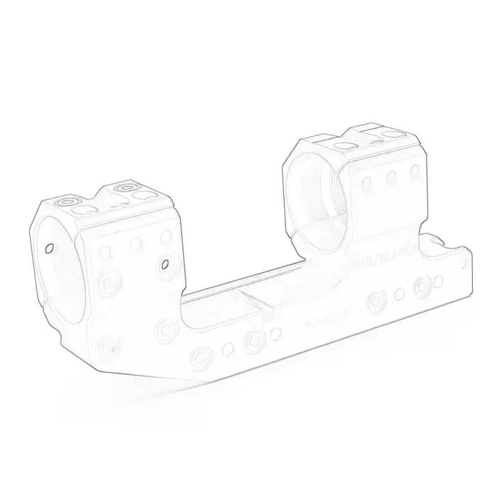 Nouvelles montures de lunette SP 4616 solides pour tube de 34 mm