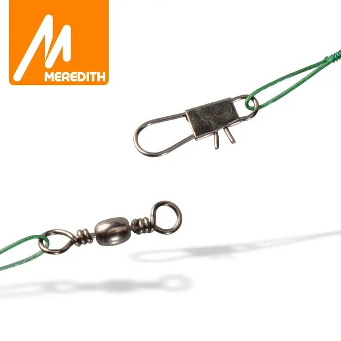MEREDITH-Câble de tête anti-morsure pour la pêche, pratique avec leurre rotatif, accessoire pour bar