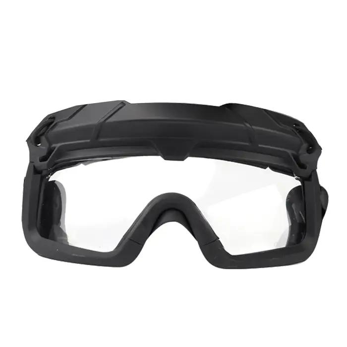 Masque tactique FAST pour chasse - Lunettes anti-brouillard et anti-vent professionnelles airsoft paintball