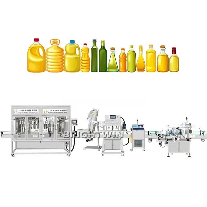 Équipement de remplissage d'huile, machine de remplissage et de bouchage d'huile comestible, équipement de remplissage automatique de liquides