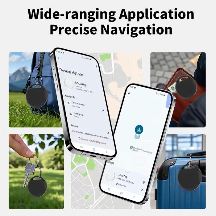 Dispositif de localisation intelligent pour smartphones Android longue distance pour sécuriser vos biens personnels et partager leurs positions